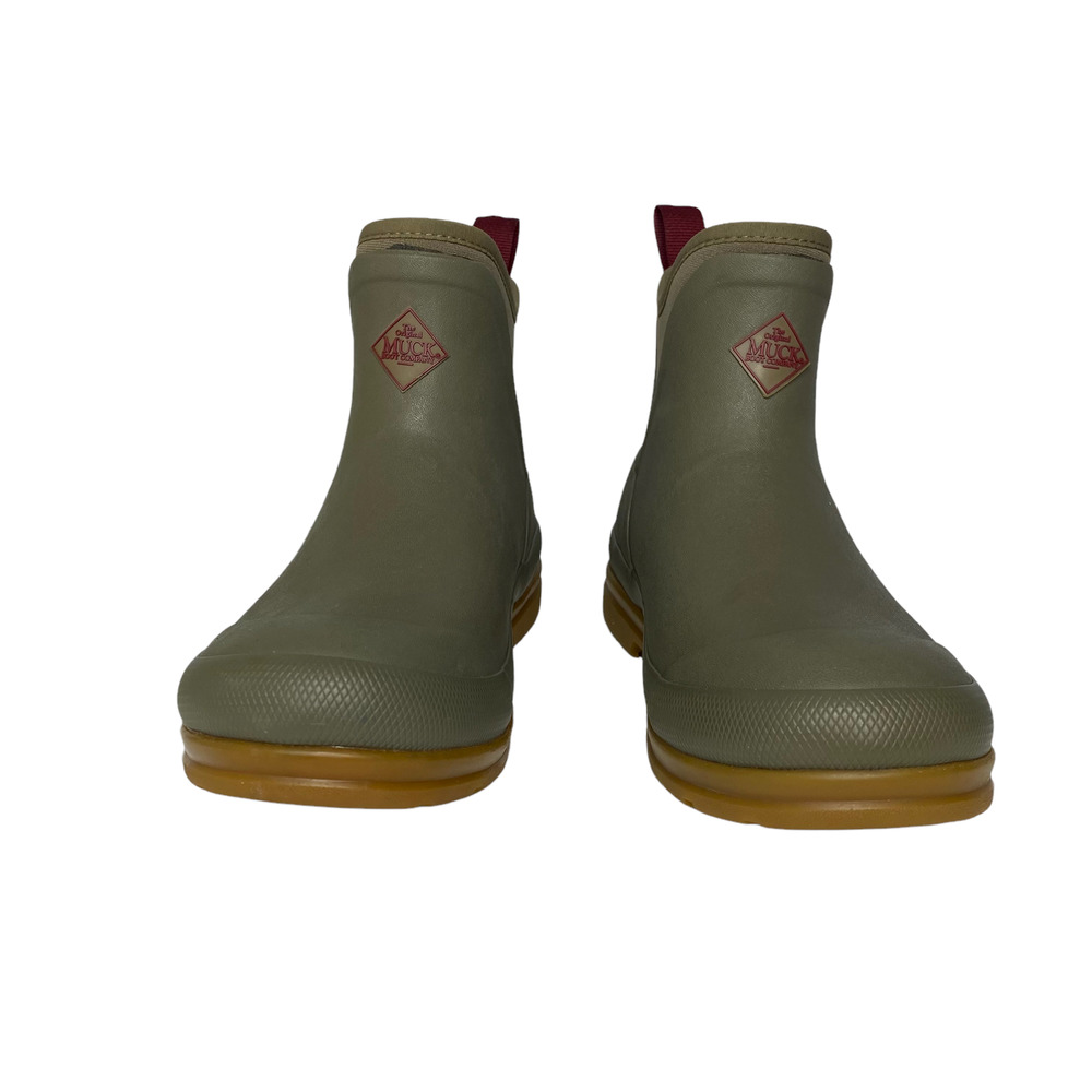 Muck Boots: Women's Taupe Originals Waterproof Ankle Boot  Size 7